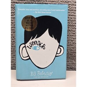 Wonder by RJ Palacio Hardcover Book Young Adult Fiction Novel Choose Kind Knopf